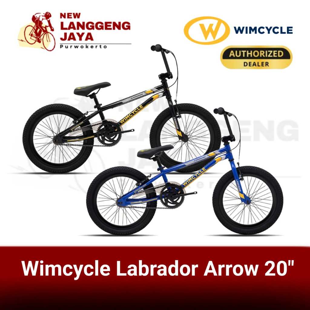 Wimcycle Sepeda BMX Labrador Arrow 20"