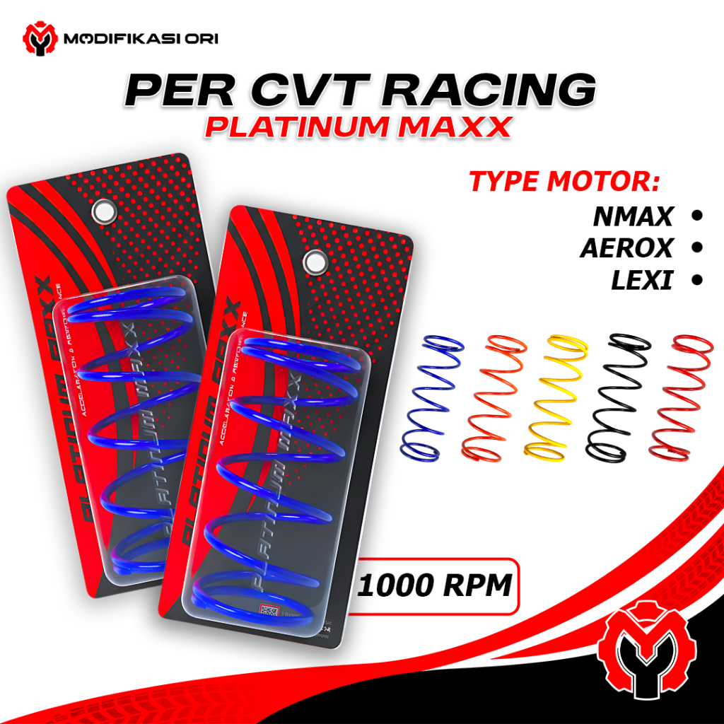 PER CVT RACING 1000 RPM Racing per CVT Nmax 155 Racing - NMAX 155