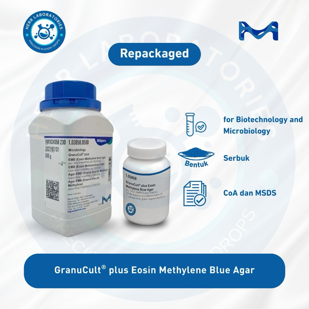1.03858 | GranuCult plus Eosin Methylene Blue Agar | EMB Agar | Merck