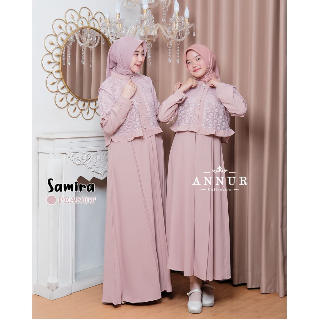 SAMIRA DRESS COUPLE ANNUR SABRINA MIX BRUKLAT