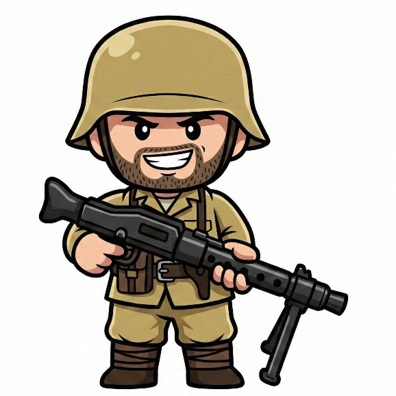 Mainan Action Figure Kecil Tentara Jerman Africa