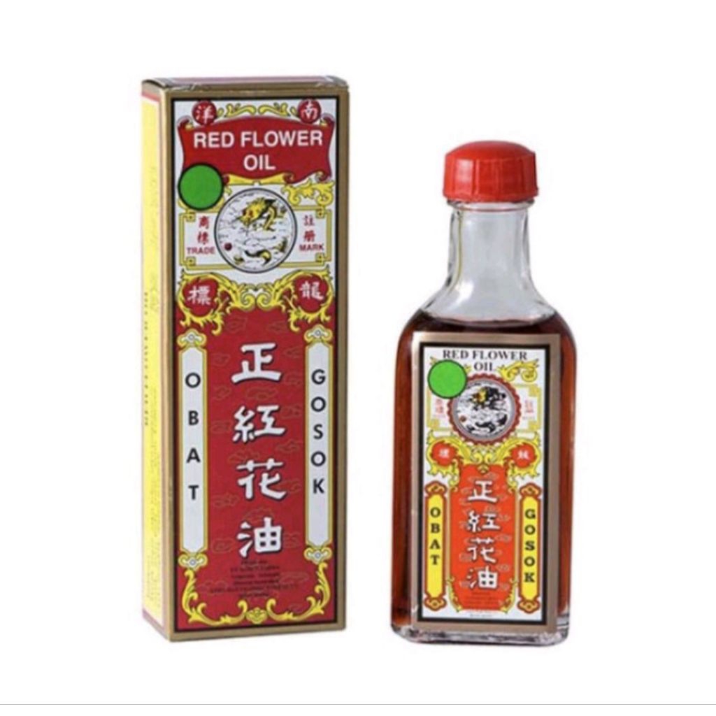 Minyak Gosok Bunga Merah - Red Flower Oil 40ml