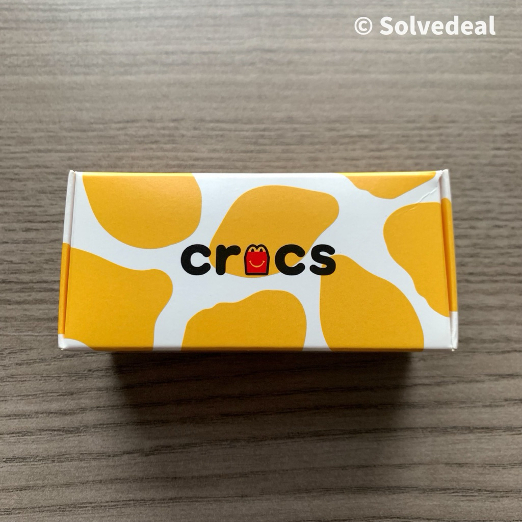 Crocs Happy Meal McDonald Putih – Kondisi Baru