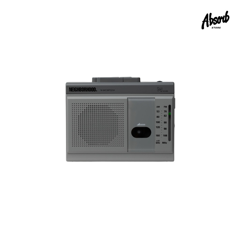 Neighborhood Mini Boombox (Grey) 100% Authentic / Original