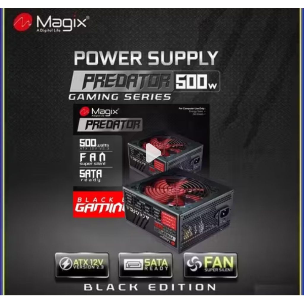 power supply Magix predator 500watt
