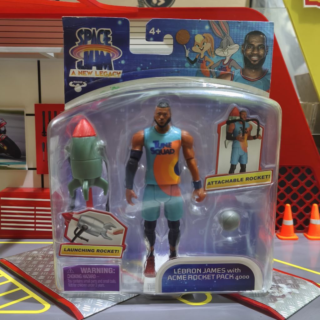 Mainan Figure Space Jam A New Legacy Lebron James Original