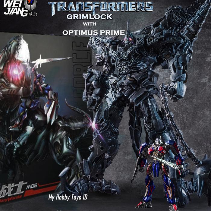 Mainan Action Figure Transformers WEIJIANG M06 W8600 Grimlock Legend