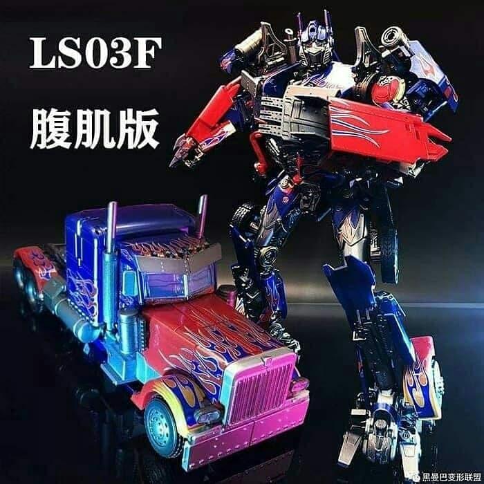 BMB (Black Mamba LS03F Transformer Optimus Prime God War2 Robot