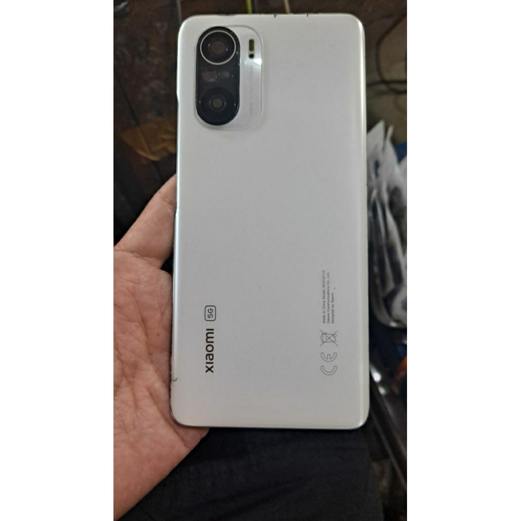 backdoor tutup belakang POCO F3 ori copotan minus ringan