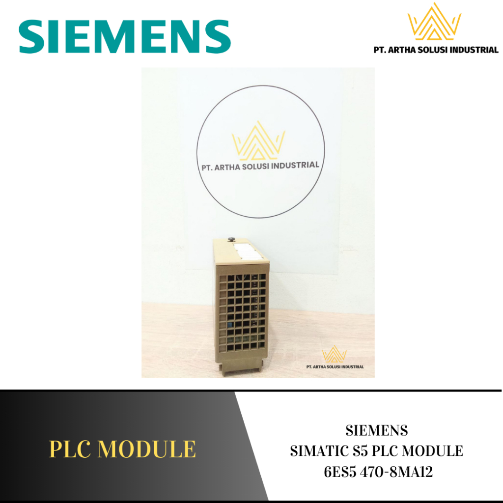 SIEMENS SIMATIC S5 PLC MODULE 6ES5 470-8MA12