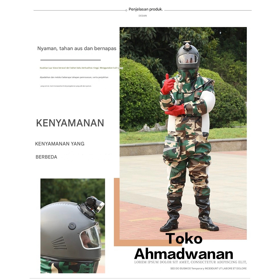 Baju Anti Tawon Hutan APD ( Alat Pelindung Diri ) Camping Hiking Aktivitas Luar Ruangan Madu Tawon