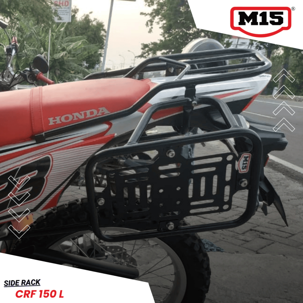 Side Rack / Rak Samping M15 Honda CRF 150 L