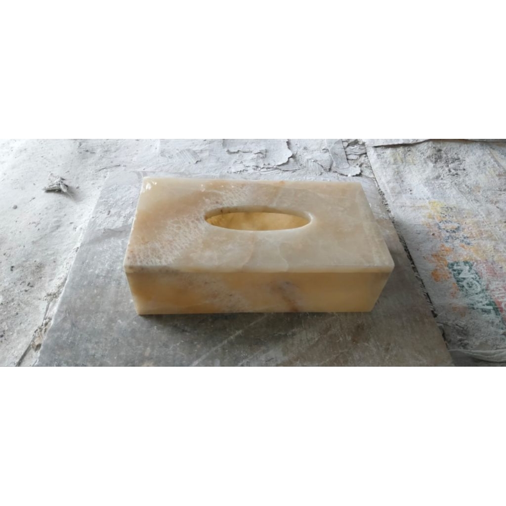 tempat tisu onyx / box tissue onyx