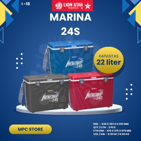 marina 24s lionstar lion star cooler box coolerbox