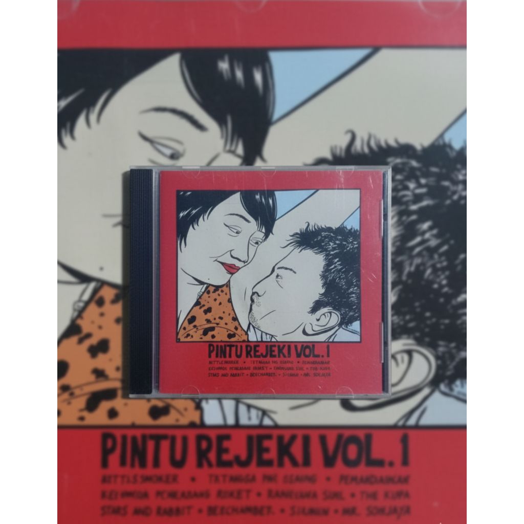 CD Pintu Rejeki Vol.1 (Cover Ada Sedikit Bekas Kelipat/Disc Mulus) / Kelompok Penerbang Roket, Stars