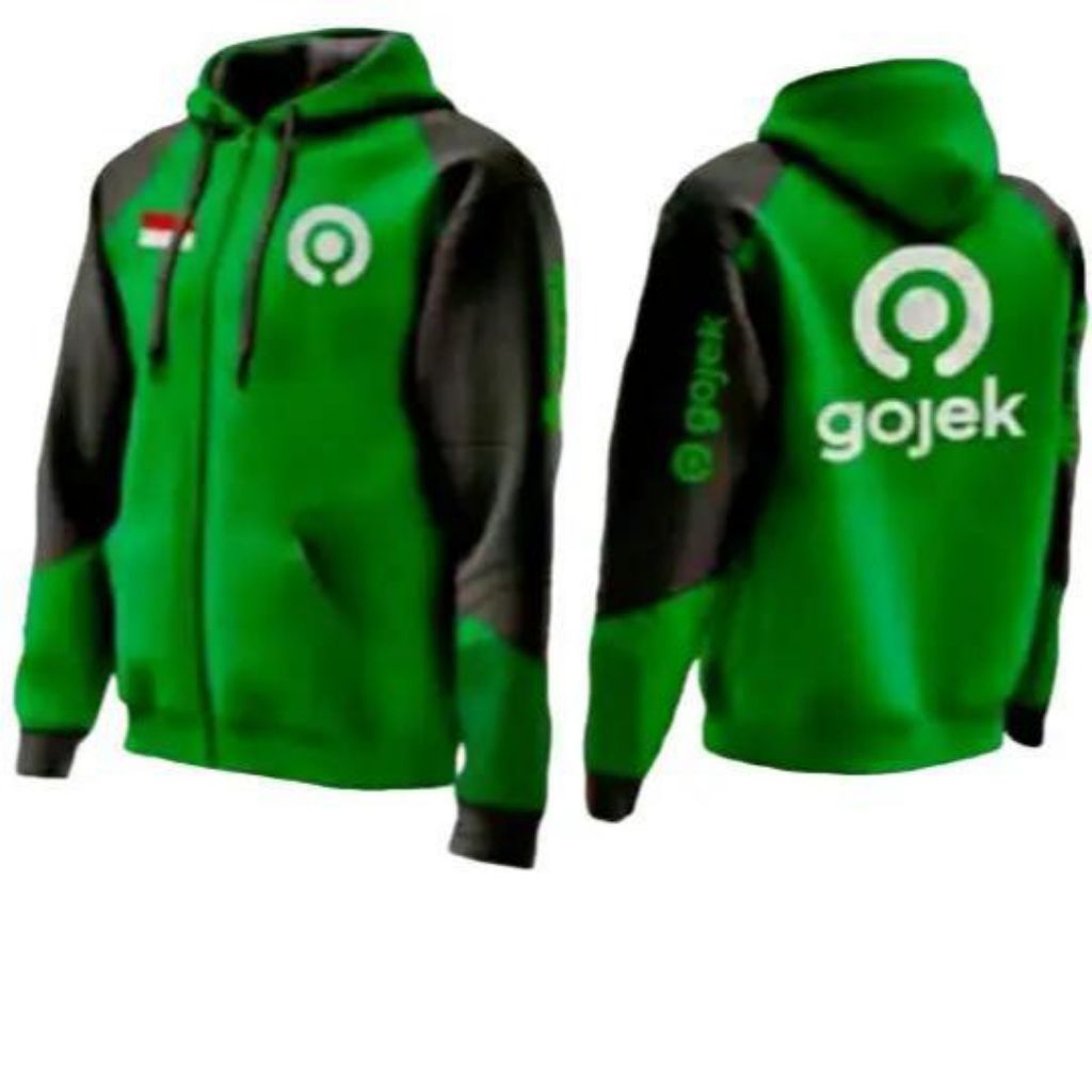 JAKET OJEK ONLINE / JAKET OJOL HIJAU / JAKET OJEK PRIA WANITA