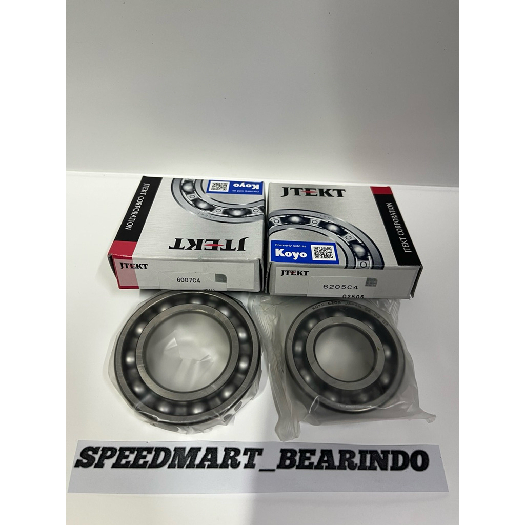 Bearing Kruk As Honda beat 6205 C4 6007 C4 Set Original