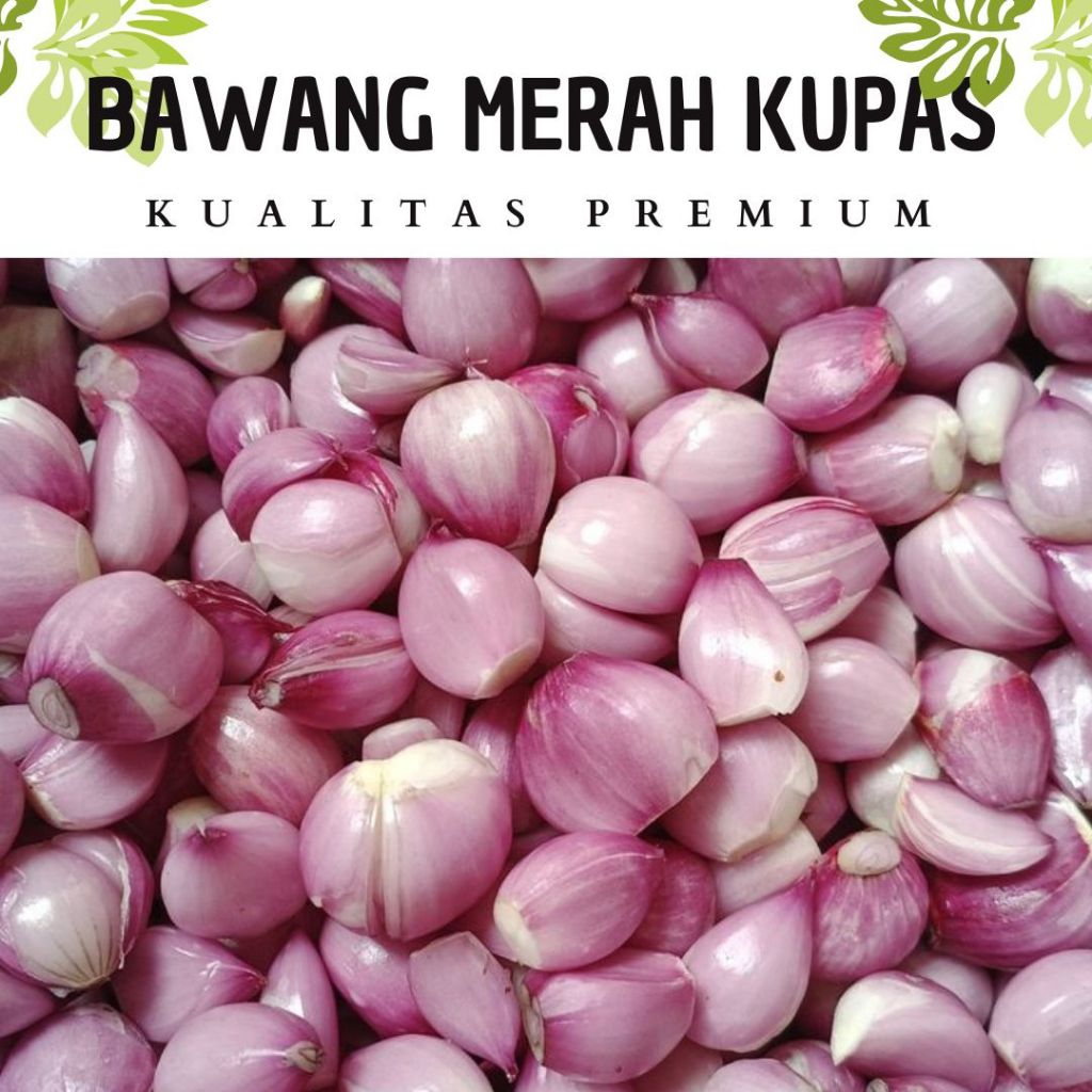 BAWANG MERAH / [KUPAS] 1kg