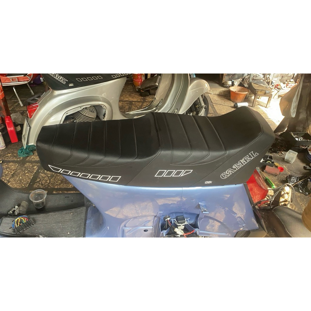 Sadel Jok Vespa Yanke Yankee Camel  Vespa Excel mirip ori ya