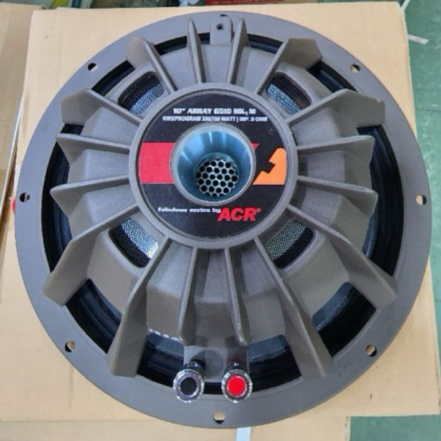 speaker 10″ ACR Fabulous line array magnet neodium 6510M / 6510 M Original SInar Baja