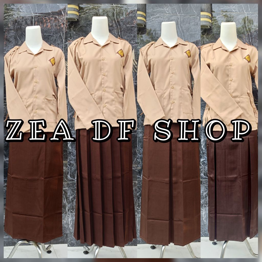 SERAGAM PRAMUKA SMP/SMA / SETELAN PRAMUKA / SERAGAM SEKOLAH