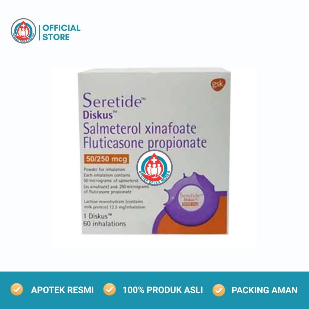 Ready terlaris dan original || seretide inhaler diskus