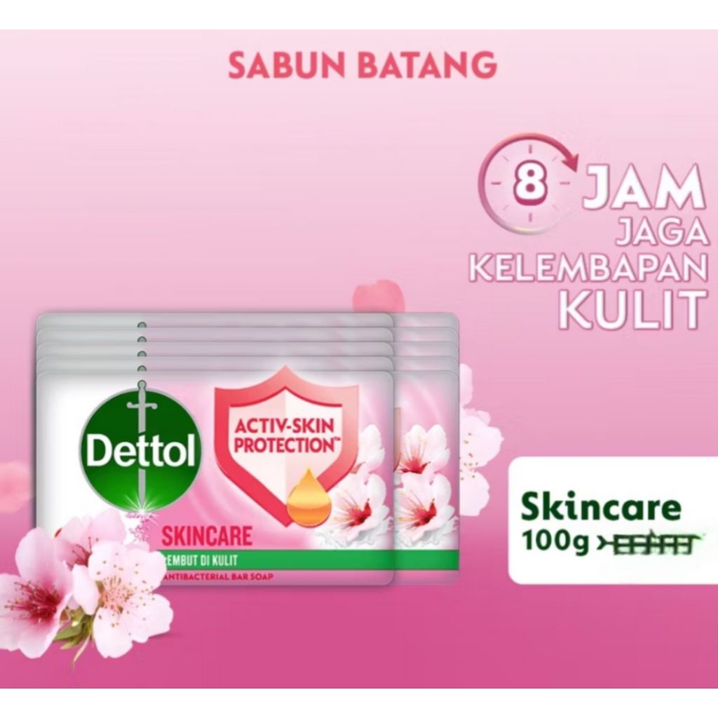 SABUN MANDI DETTOL BATANG 100 GR