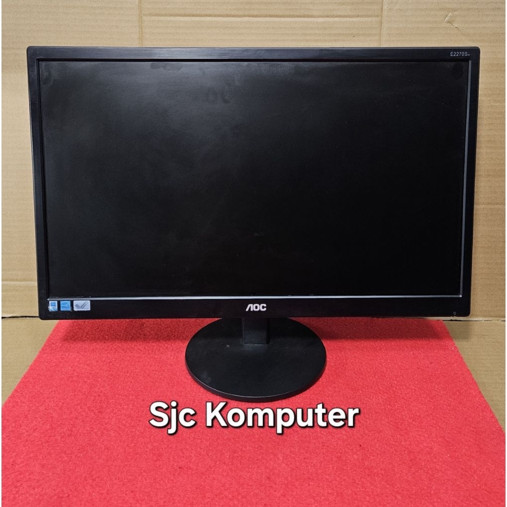 Ready Monitor Aoc 22Inch Wide Screen Normal & Bergaransi