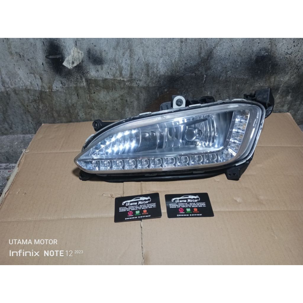 fog lamp mobil hyundai santa fe led