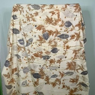 Kain Ecoprint Motif Daun