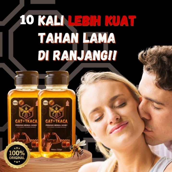 GATOT KACA - Premium Herbal Honey Madu Asli untuk Vitalitas & Stamina Pria Dewasa