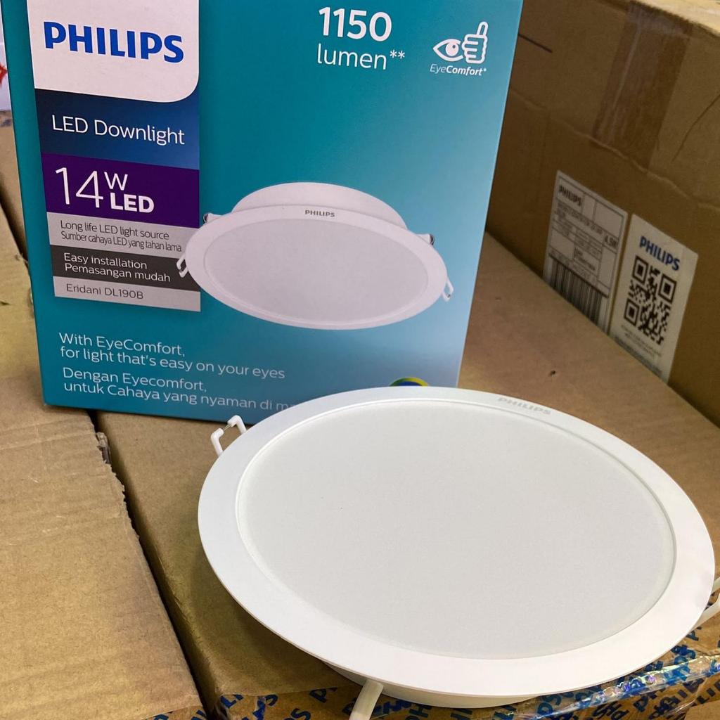 downlight philips dl190b 14 watt 4000k natural white
