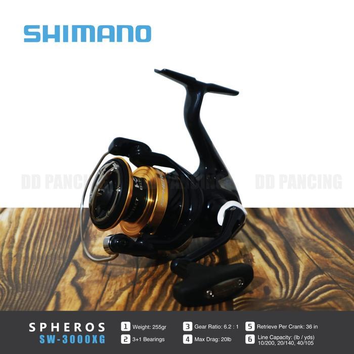 REEL SPINNING SHIMANO SPHEROS SW - SW 8000 HG