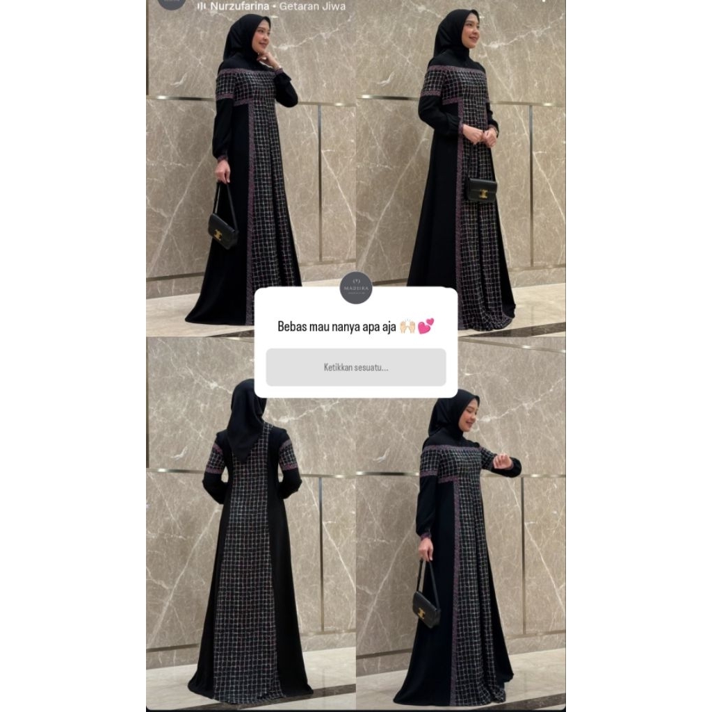 GWEN DRESS BY MADEIRA (BISA VIDEO SHOPEE)