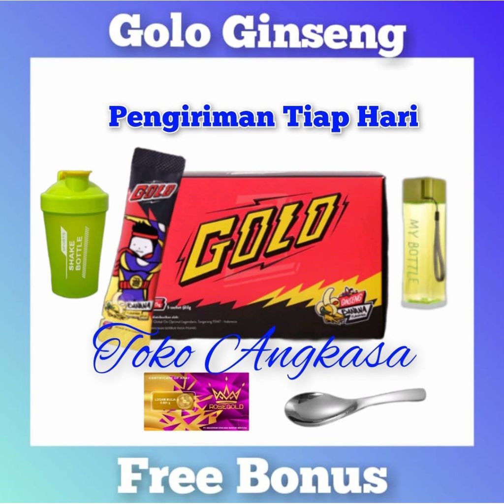 1SACHET MISTER GOLO GINSENG - GOLO GINSENG