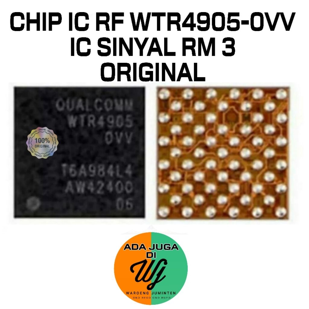 CHIP IC RF WTR4905-0VV / IC SINYAL REDMI 3 ORIGINAL