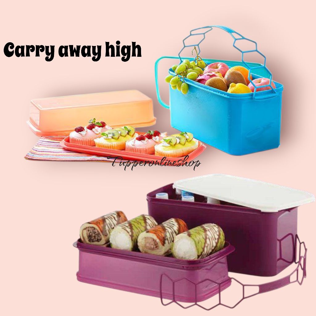 Carry away high tupperware / rantang jumbo tupperware