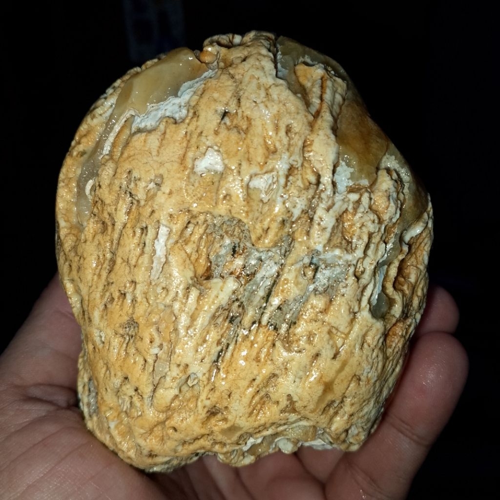 Batu suiseki ada kristal bolong dan batu terjepit istimewa langka antik