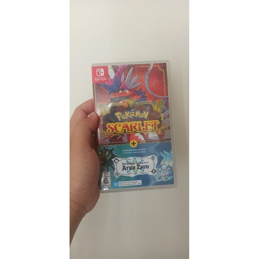 Game Nintendo Switch Pokemon Scarlet + DLC
