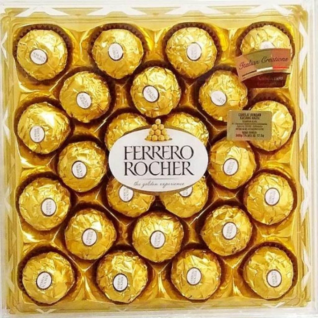 Ferrero Rocher Chocolate Isi 24 / Ferrero Rocher Chocolate T24