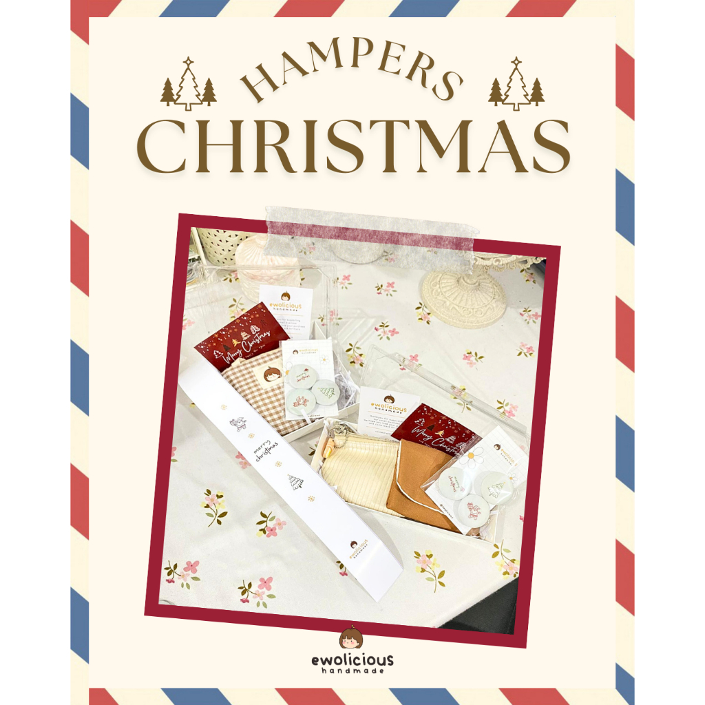 HAMPERS NATAL by Ewolicious | Christmas Hampers | Kado Parsel Natal