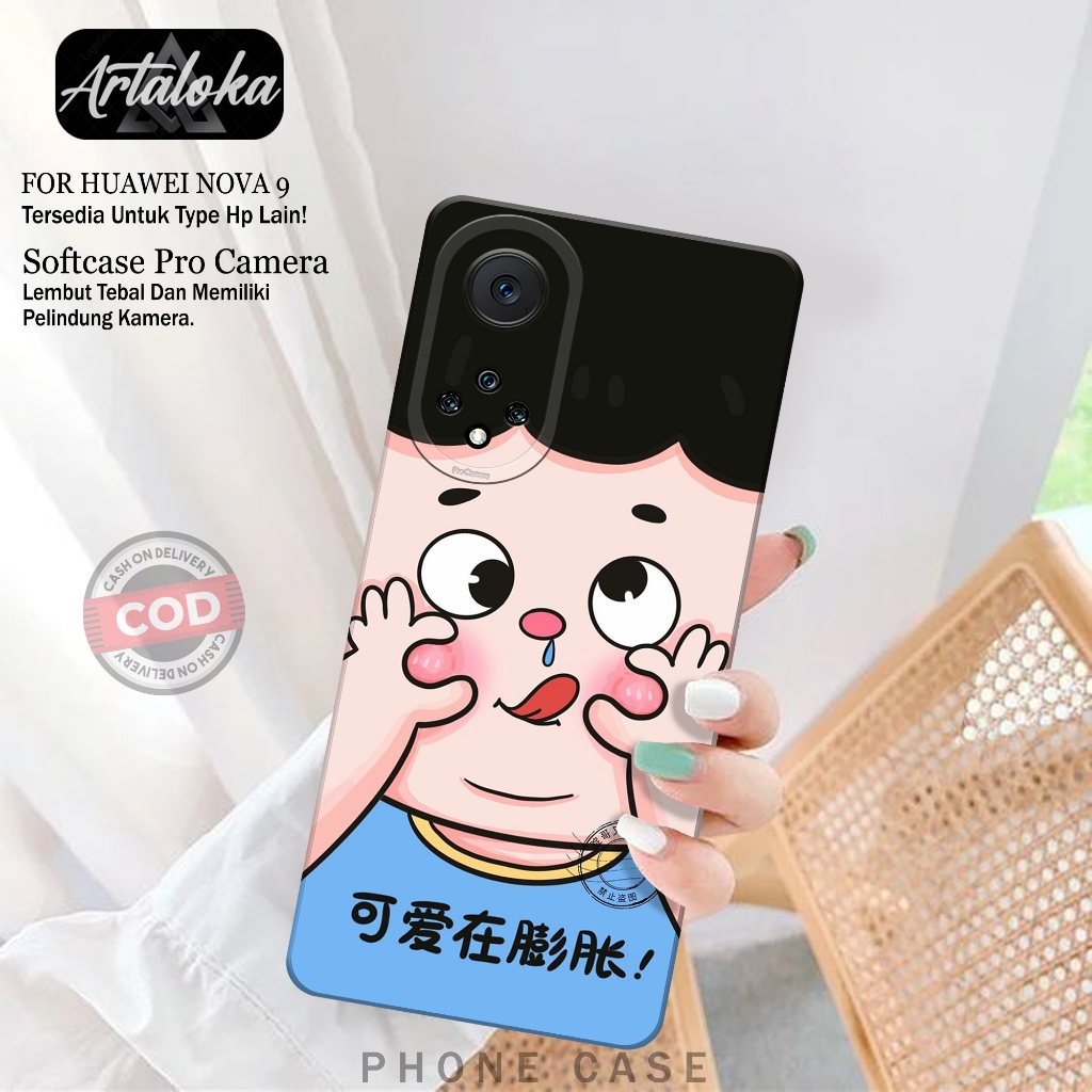 Case Hp Huawei Nova 9 Softcase Pro Camera Silikon Tpu Softcase Huawei Nova 9 Fashion Case Kartun Cas