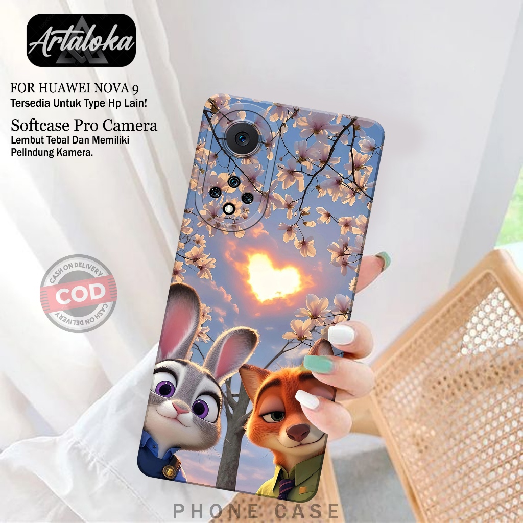 Case Hp Huawei Nova 9 Softcase Pro Camera Silikon Tpu Softcase Huawei Nova 9 Fashion Case Kartun Cas