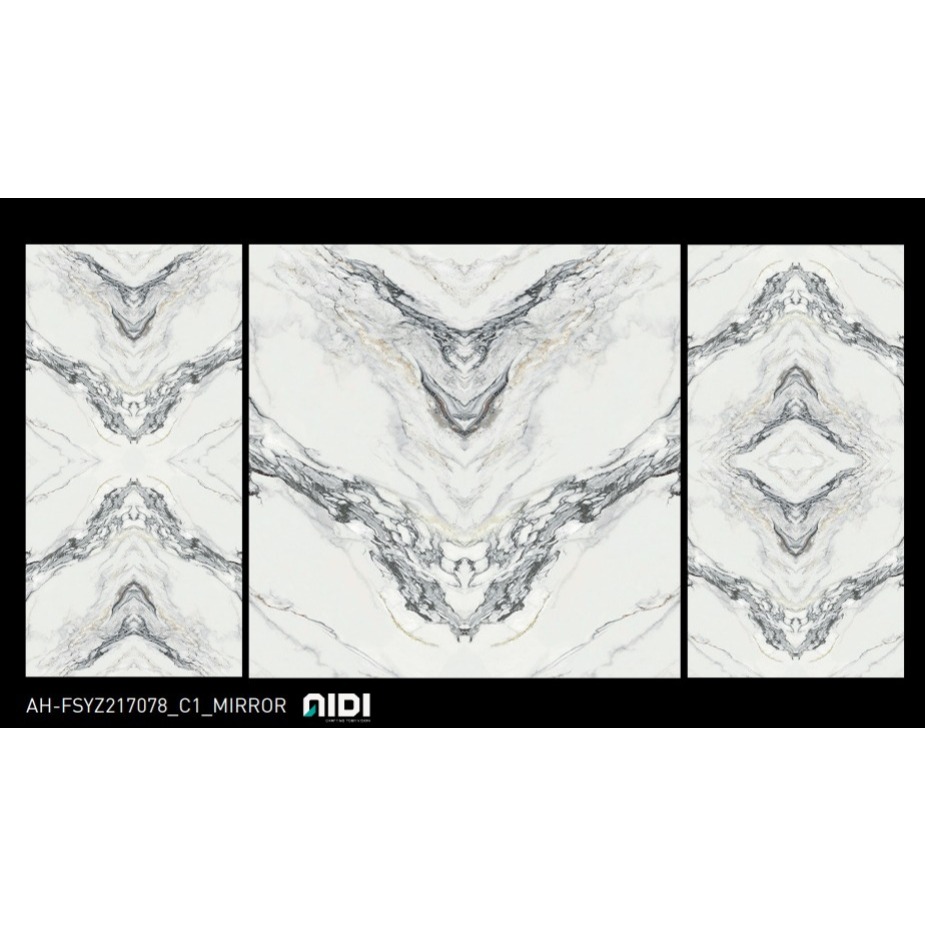 AIDI HPL BOOKMATCH GLOSSY MARBLE PREMIUM AH FSY 7078 C C1 7078 MARMER
