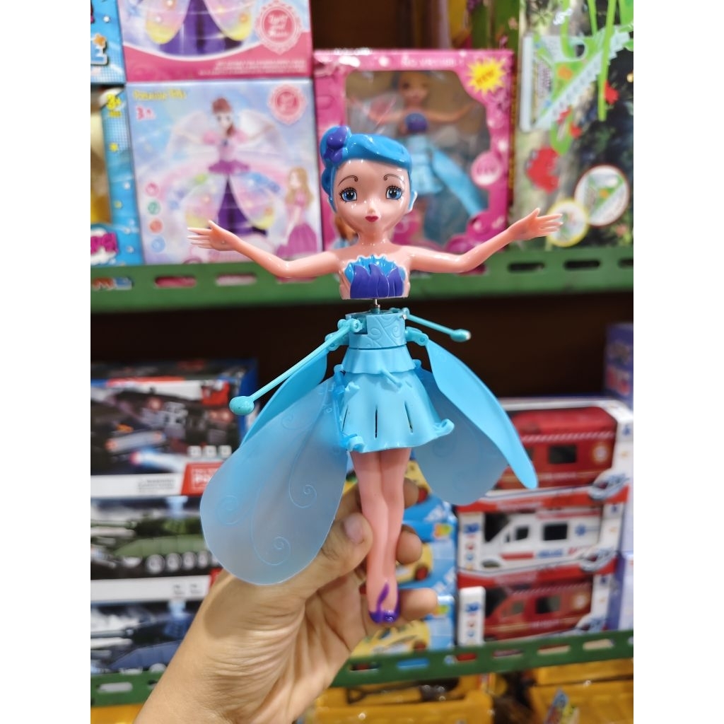 Magic Aerofairy / Mainan Barbie Terbang Sensor Tangan