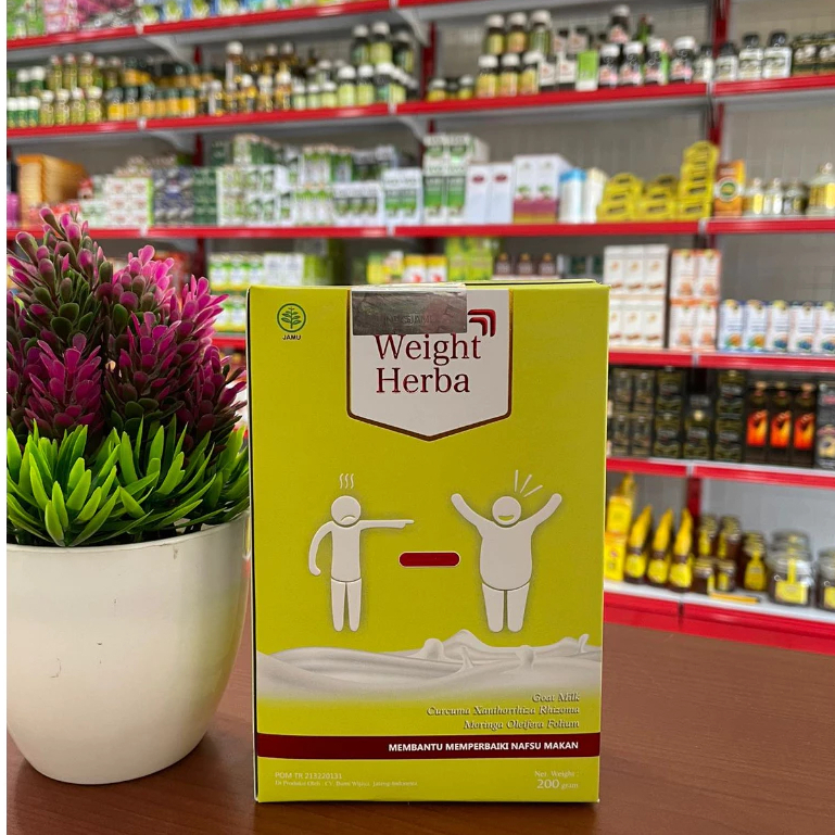 WEIGHT HERBA / Susu Herbal Menambah Berat Badan & Nafsu Makan
