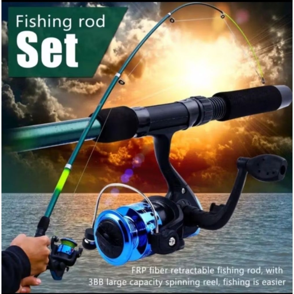 Alat Pancing 1 Set Lengkap Pemula/anak