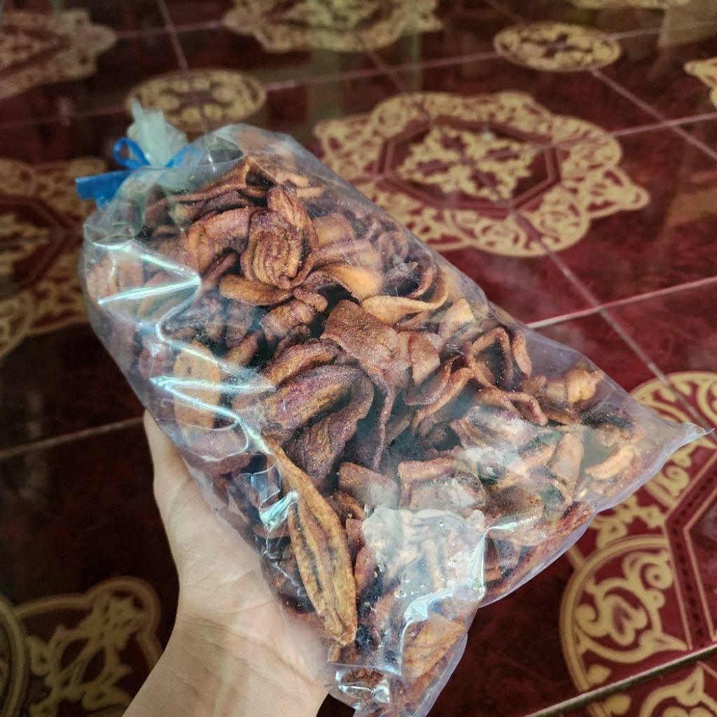 250gr Sale pisang manis nagih Kripik pisang oleh-oleh khas kediri