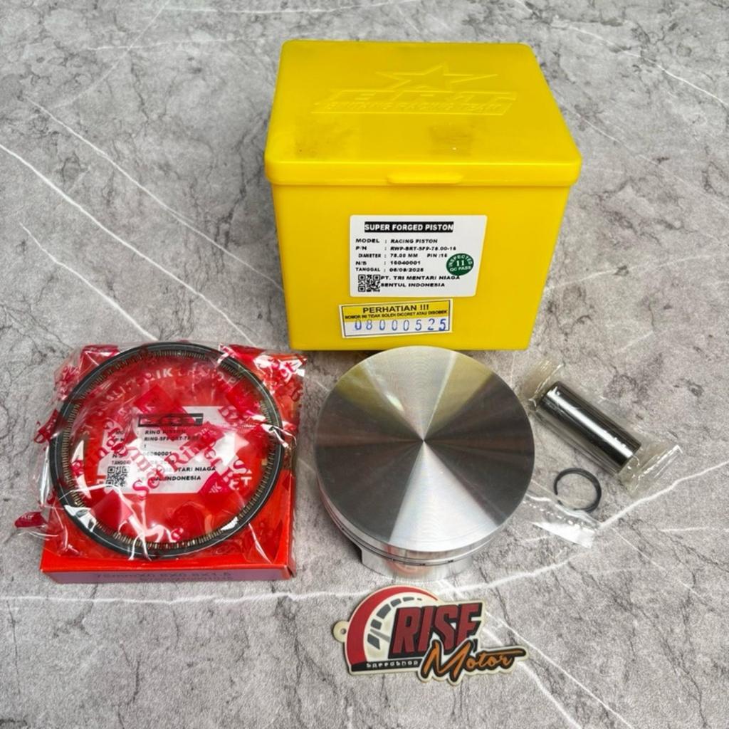 PISTON BRT FORGED 78mm PEN 16