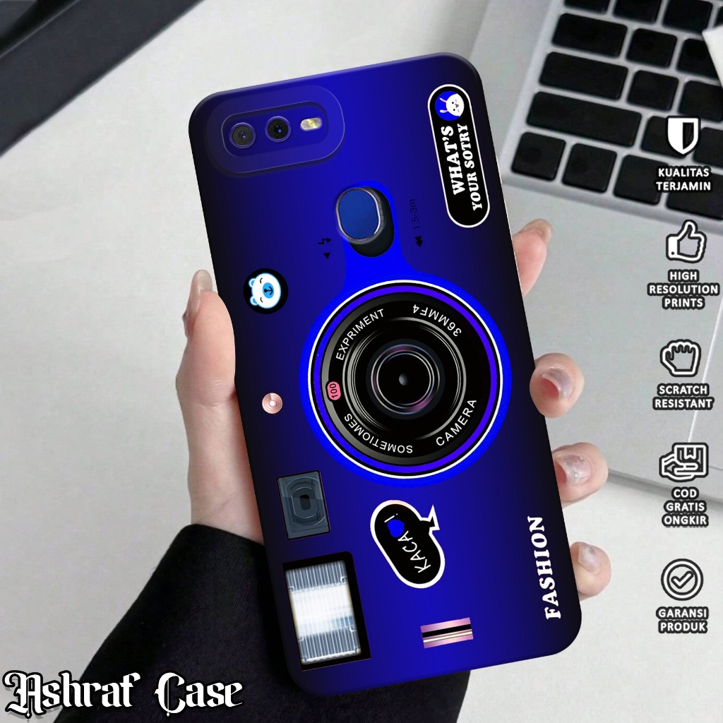 Softcase Hp For Oppo A5S / A12 / A11K / A7 [ BR - CMR ] - Case Hp For Oppo A5S - Kesing Hp For Oppo 